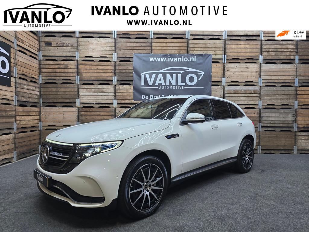 Mercedes-Benz EQC 400 4MATIC Business Solution AMG 80 kWh Na, Auto's, Mercedes-Benz, Zwart, 80 kWh, 1333 min, Leder en Stof