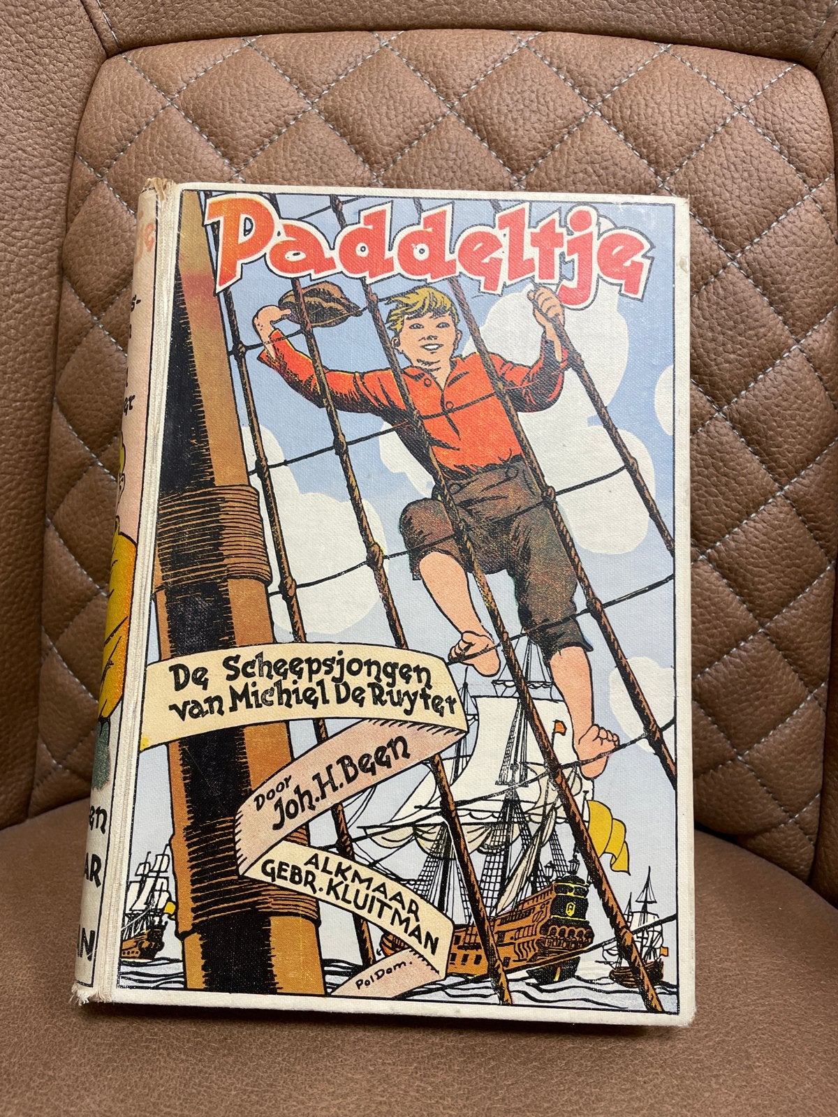 Paddeltje, De Scheepsjongen van Michiel De Ruyter, Ophalen of Verzenden, Gelezen, Fictie algemeen