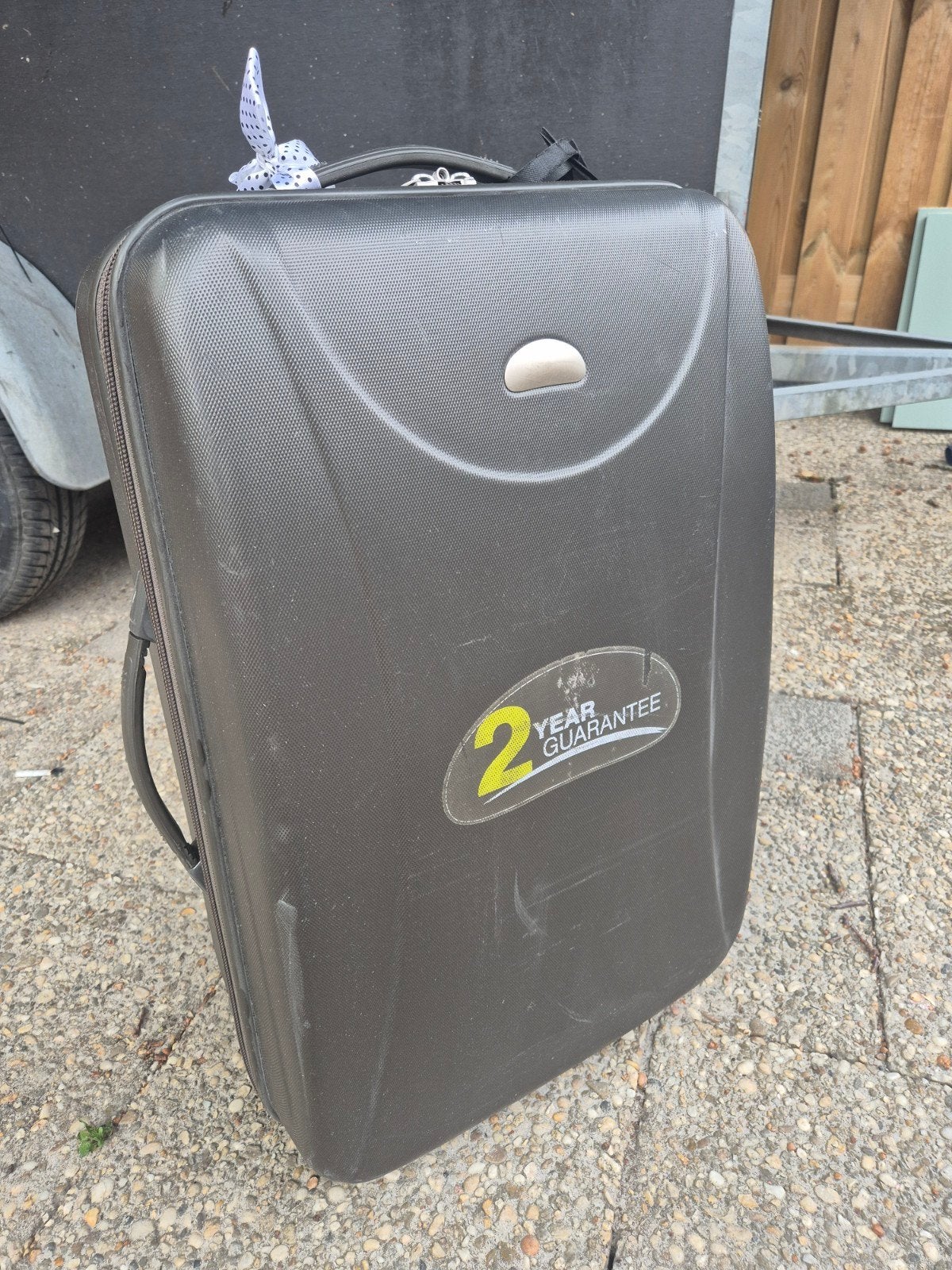 hardcase reiskoffer prima staat., Ophalen, Uitschuifbare handgreep, 30 cm of meer, Gebruikt