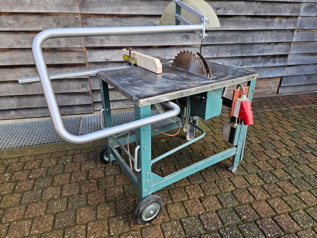 Gjerde 1603 bouwzaag, Doe-het-zelf en Verbouw, Gereedschap | Zaagmachines, Ophalen, 1200 watt of meer, Cirkelzaag, 70 mm of meer