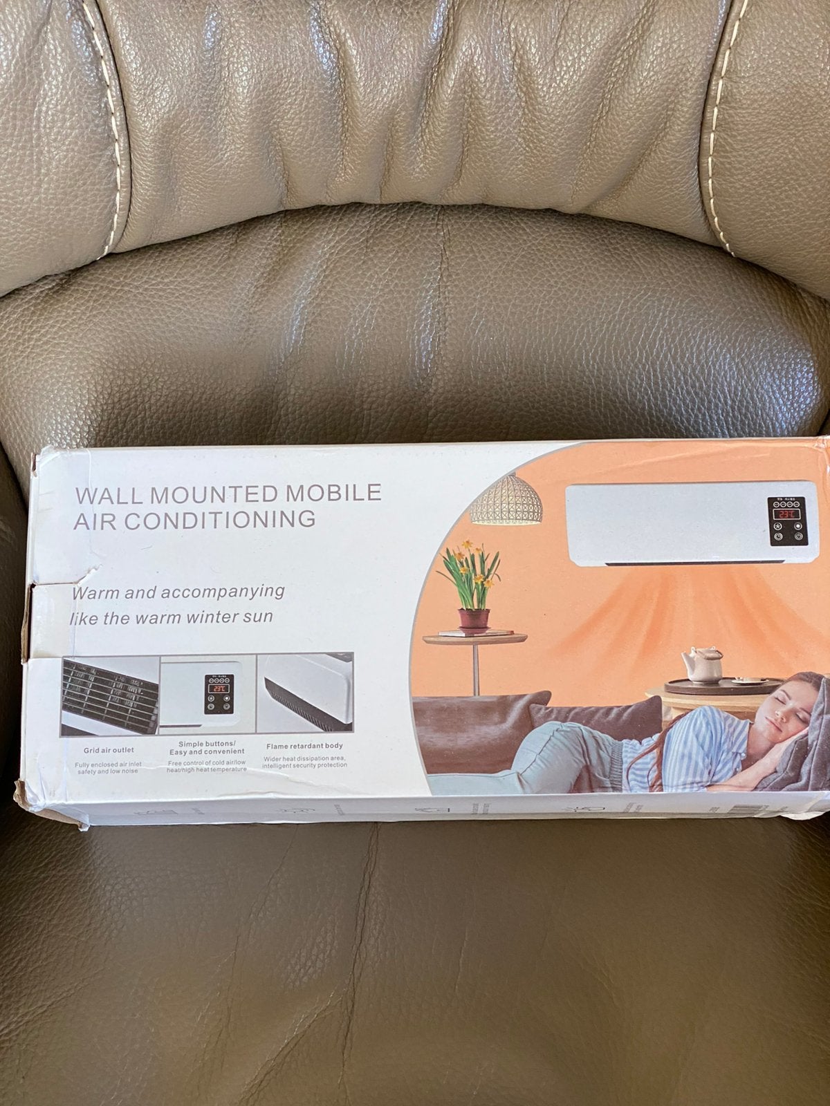 Mobiele wand airco koelen en verwarmen, Ophalen, Minder dan 60 m³, Timer, Nieuw