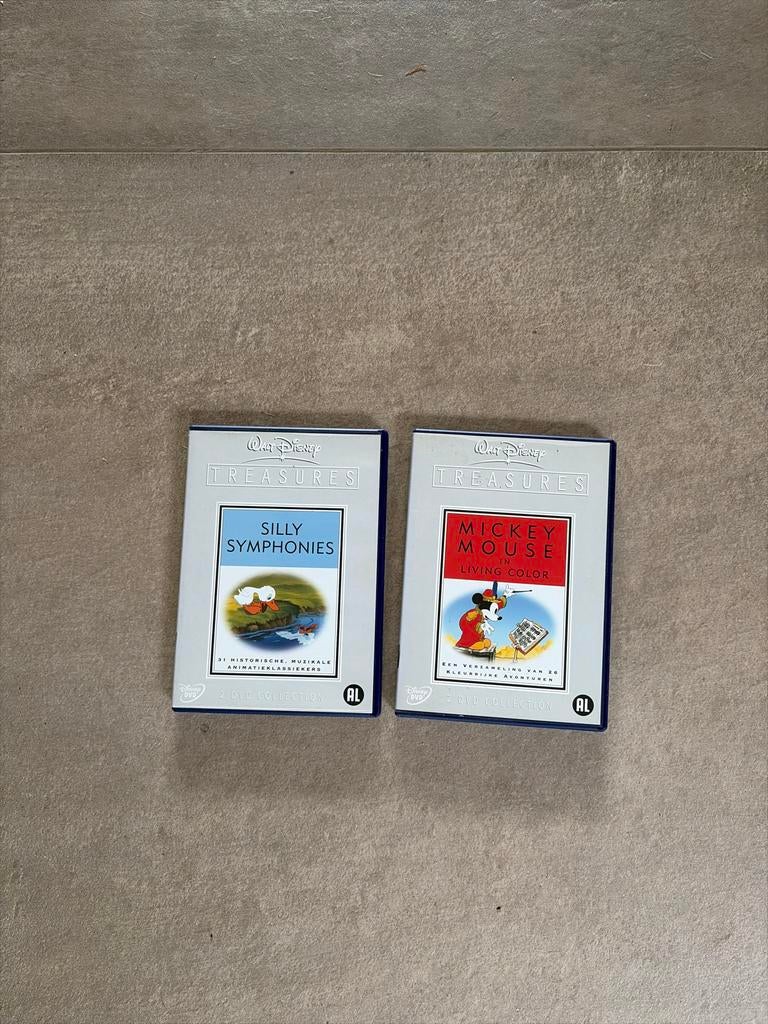 Walt Disney Treasures: Silly Symphonies & Mickey Mouse DVD B, Gebruikt, Tekenfilm, Boxset, Ophalen of Verzenden