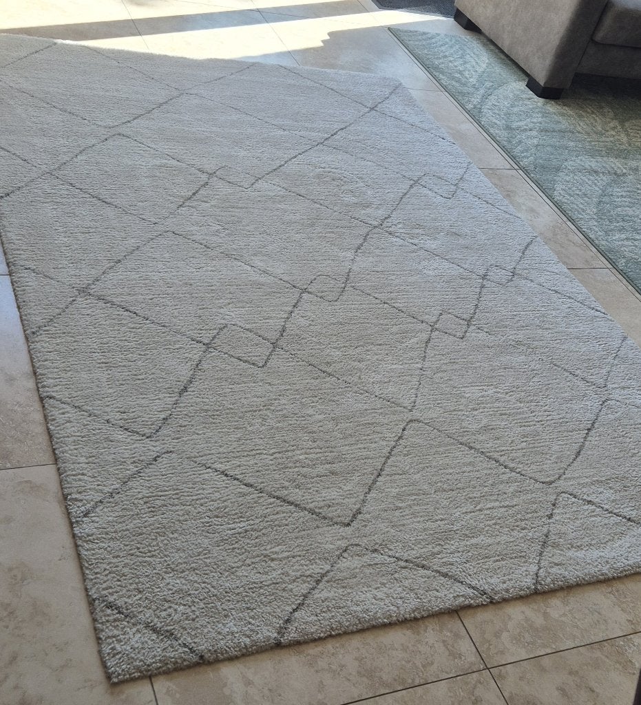 Vloerkleed Ikea TVERSTED 170 x 240, Ophalen, Beige, 150 tot 200 cm, 200 cm of meer