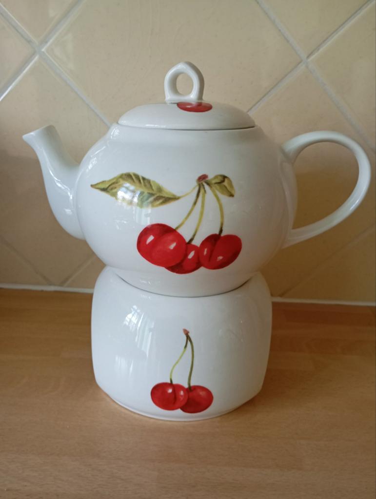 Theepot en theelicht Jet ter Steege 🍒, Ophalen of Verzenden, Zo goed als nieuw
