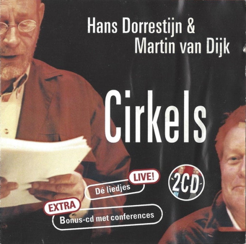 Hans Dorrestijn & Martin van Dijk - Cirkels, Cd's en Dvd's, Ophalen of Verzenden, Zo goed als nieuw, Pop, Inclusief doosje