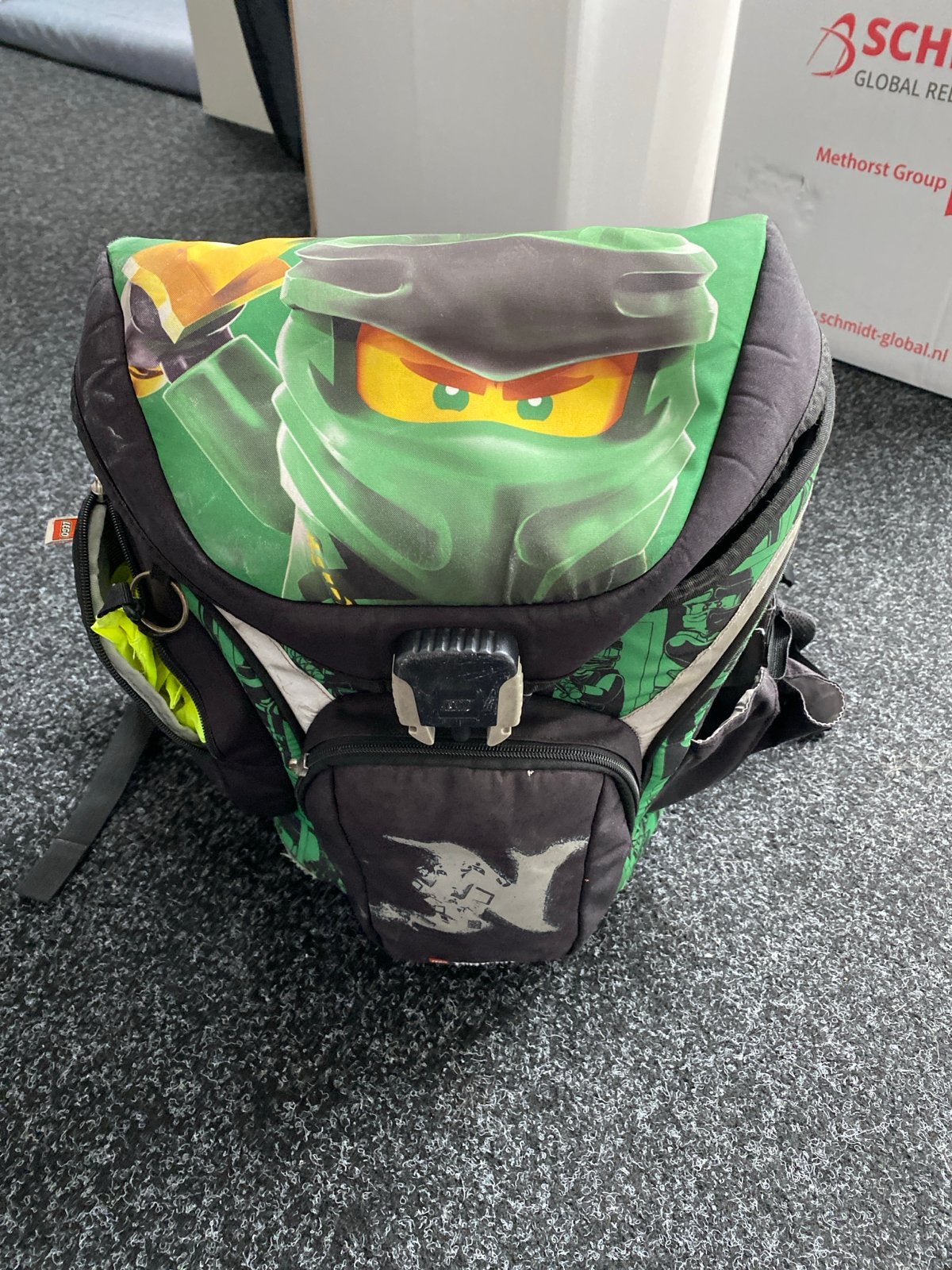 Lego Ninjago schooltas / rugzak voor kinderen, Ophalen, Rugtas, 40 tot 50 cm, Groen