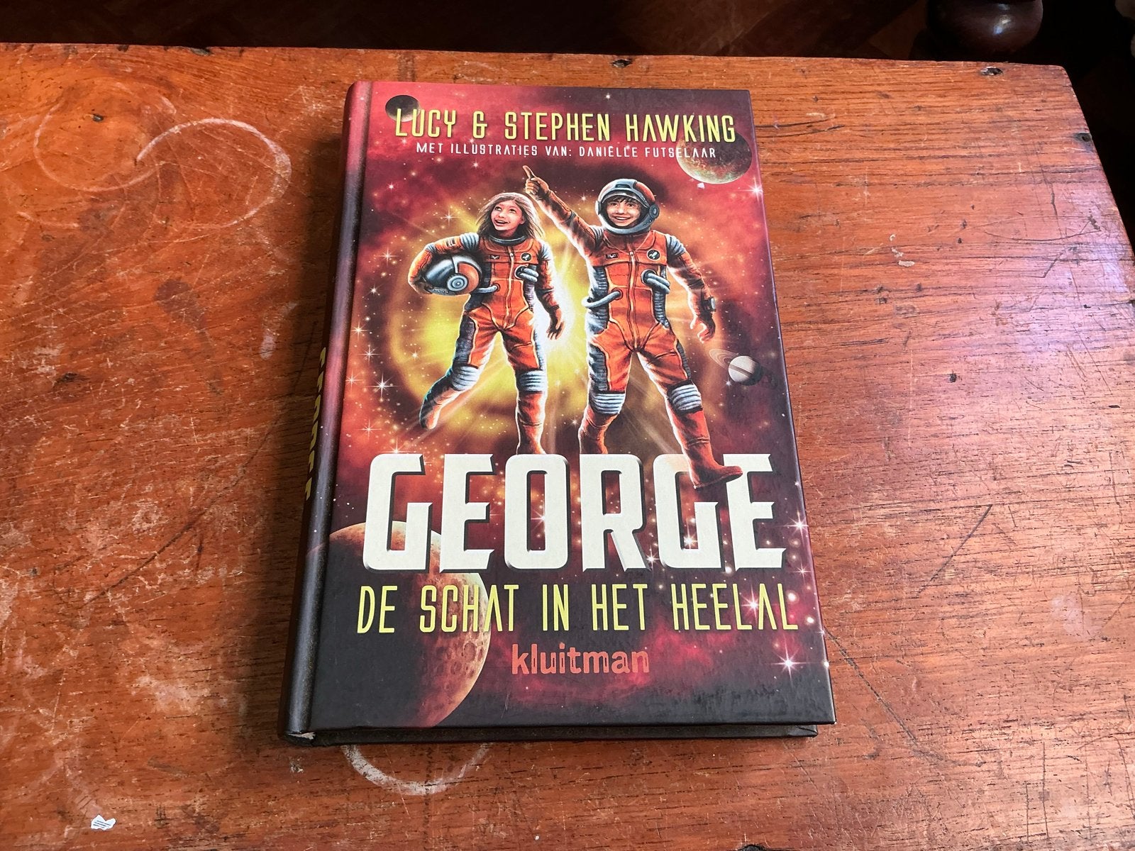 George en de schat in het heelal - Lucy & Stephen Hawking, Ophalen of Verzenden, Zo goed als nieuw, Fictie algemeen