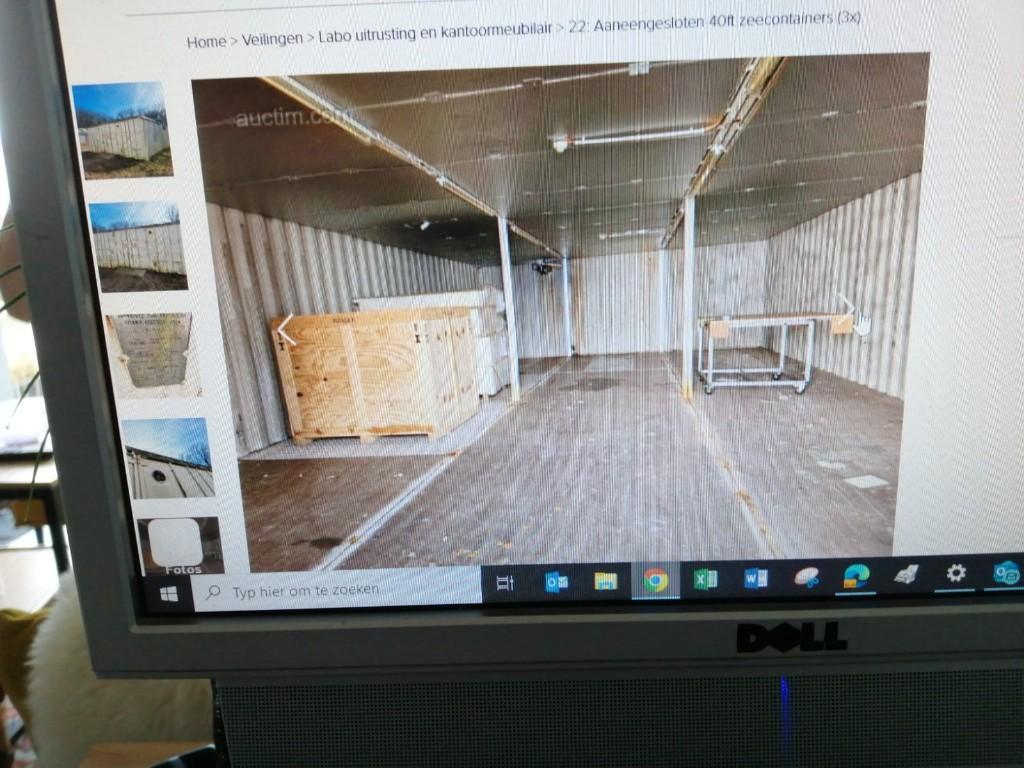 kantoor-units, zeecontainers deuren ramen  wegens verhuis, Nieuw, Buitendeur, Glas, 200 tot 215 cm