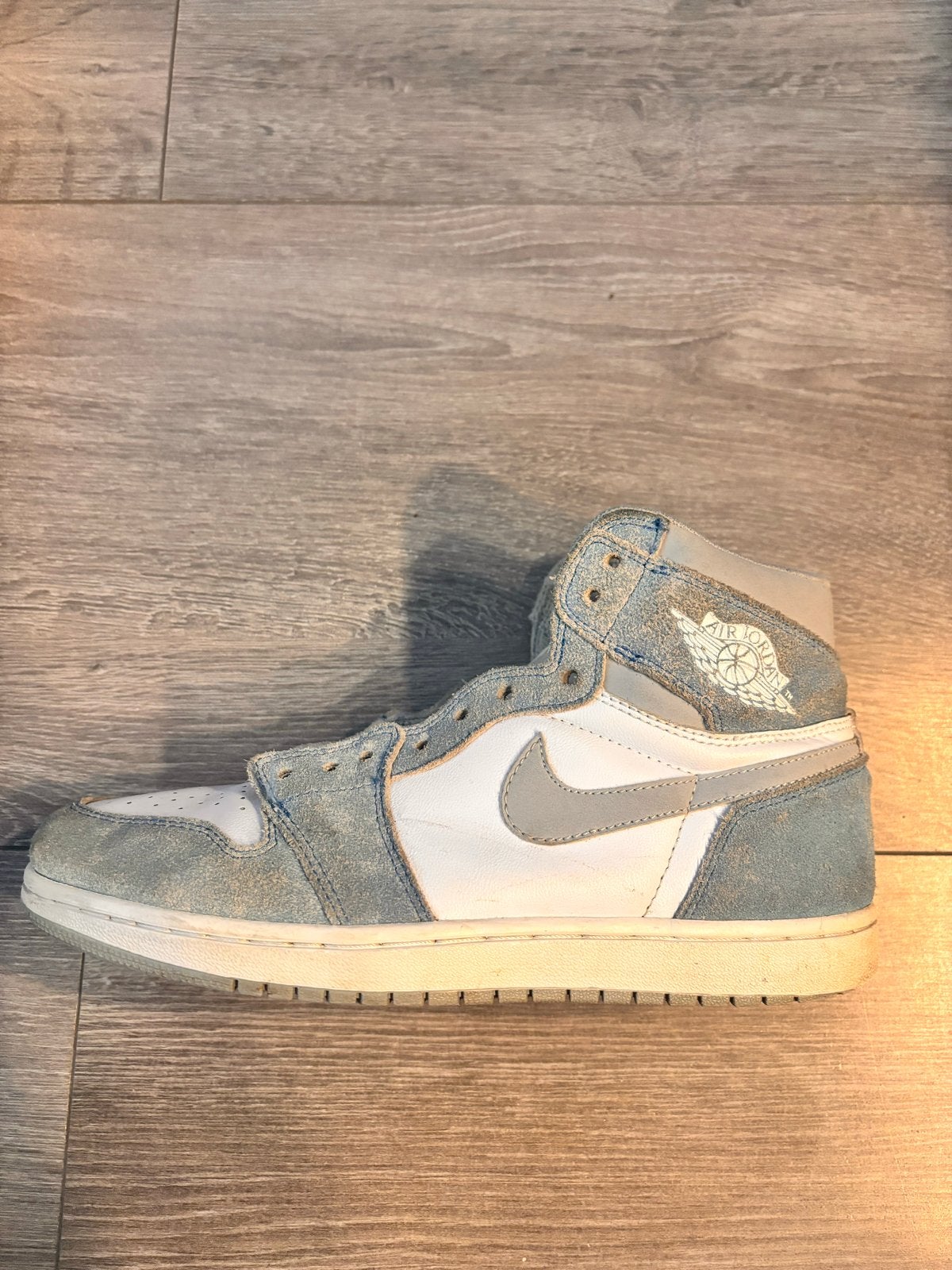 Nike Air Jordan 1 High OG Hyper Royal, Kleding | Heren, Schoenen, Ophalen of Verzenden, Gedragen, Blauw, Sneakers of Gympen