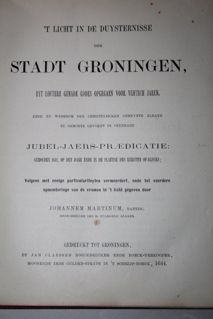 Uit drie eeuwen. Zes Jubeljaars-predicatien, te Groningen, Ophalen of Verzenden, Gelezen, Christendom | Protestants