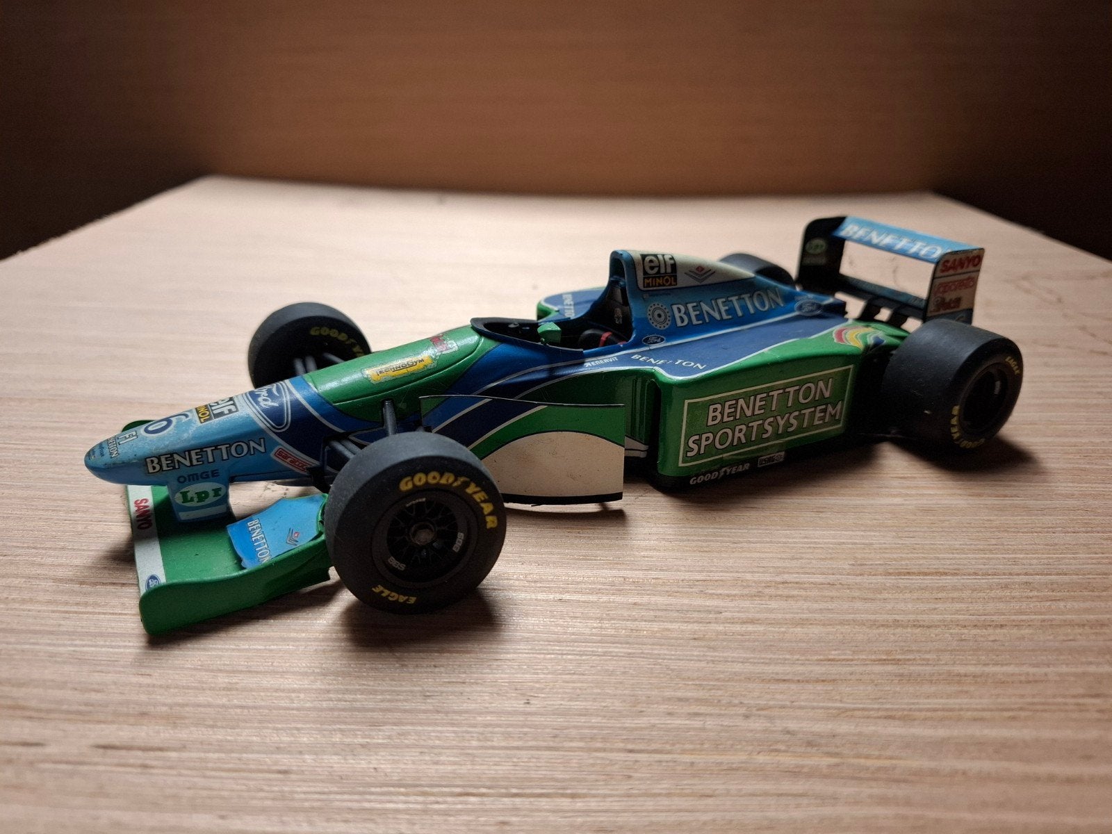 Modelauto Formule 1 - Jos Verstappen Benetton, Ophalen, Gebruikt, Auto
