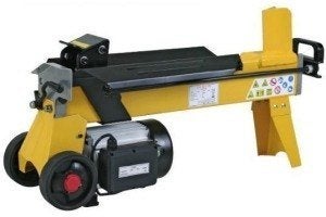 Houtklover / kloofmachine 5 ton te huur, 230V, Ophalen, Gebruikt, Onbekend, Liggend