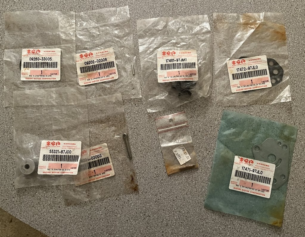onderhoudset suzuki buitenboord motor 2,5 pk, Ophalen, Nieuw, Motor en Techniek