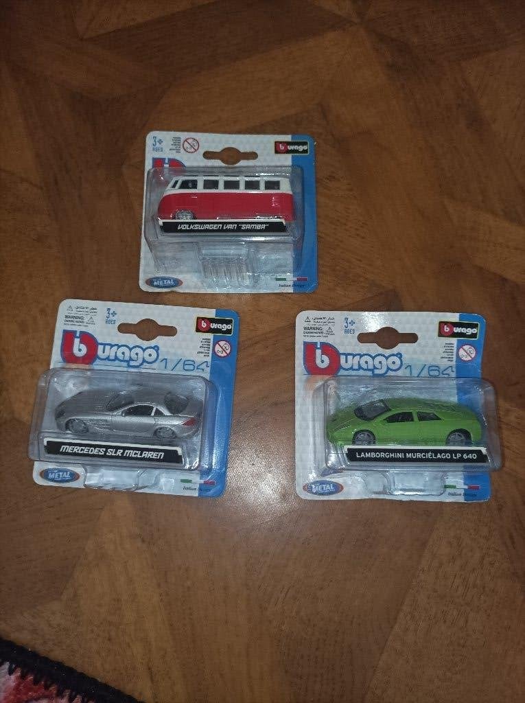 Burago 1:64 Die-Cast Auto 4 euro per stuk, Ophalen of Verzenden, Nieuw, Auto