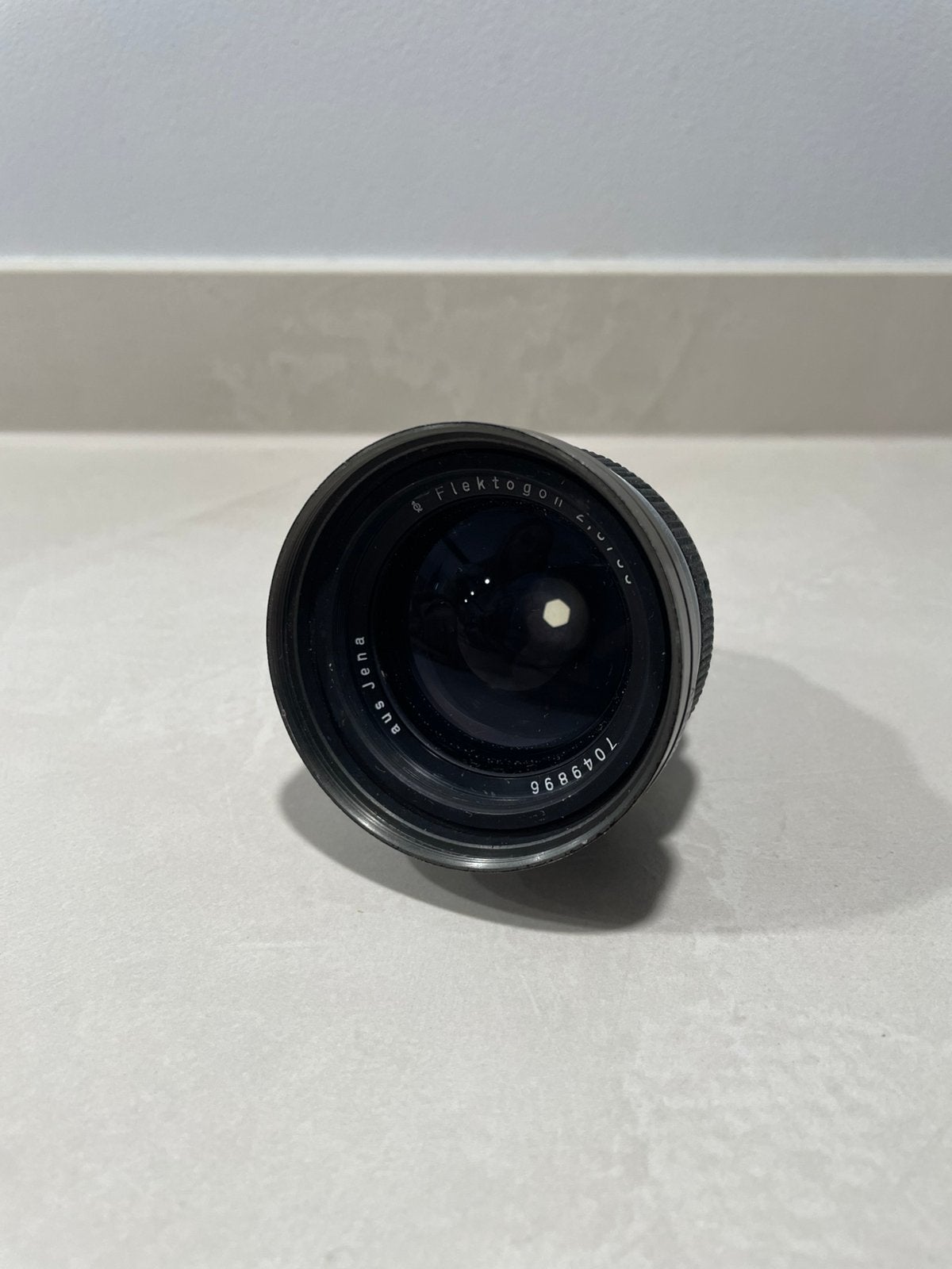 Carl Zeiss Jena Flektogon 2.8/35 Vintage Lens M42, Ophalen of Verzenden, Zo goed als nieuw, Groothoeklens