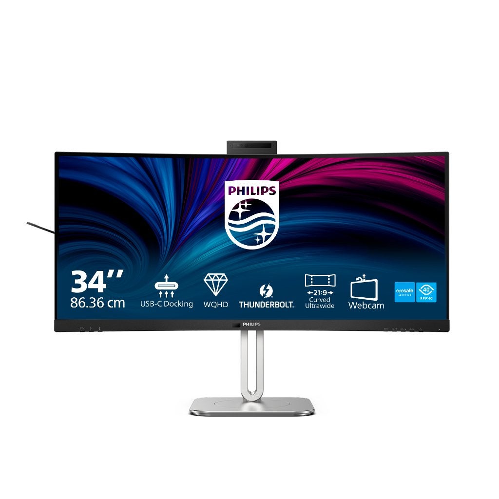 Philips 34B2U6603CH UltraWide Curved Thunderbolt 4 /120Hz, Computers en Software, Monitoren, Refurbished, 101 t/m 150 Hz, HDMI