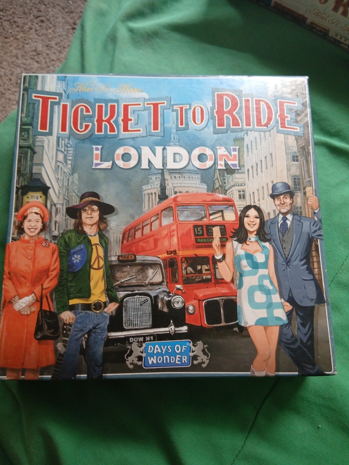 Ticket to ride London, Ophalen, Days of Wonder, Vijf spelers of meer, Zo goed als nieuw