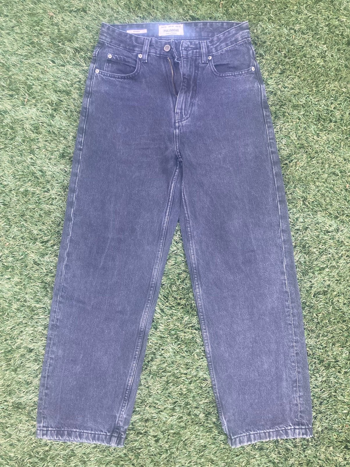 Jeans Pull&Bear baggy maat 34, Ophalen of Verzenden, Gedragen, Zwart, Overige jeansmaten