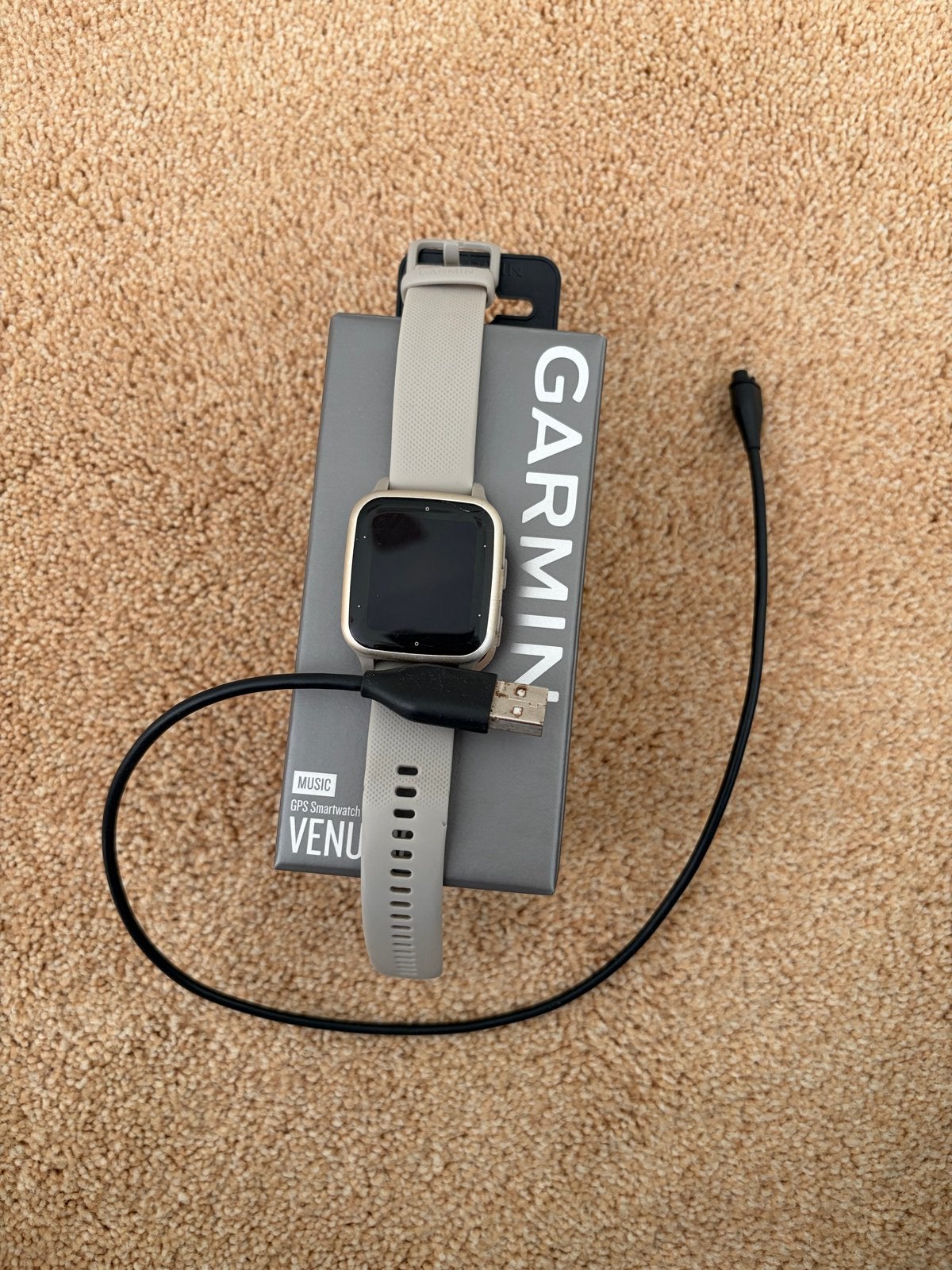 Garmin Venu Sq2 Music GPS Smartwatch - Gebruikt, Ophalen, Gebruikt, Waterdicht, GPS