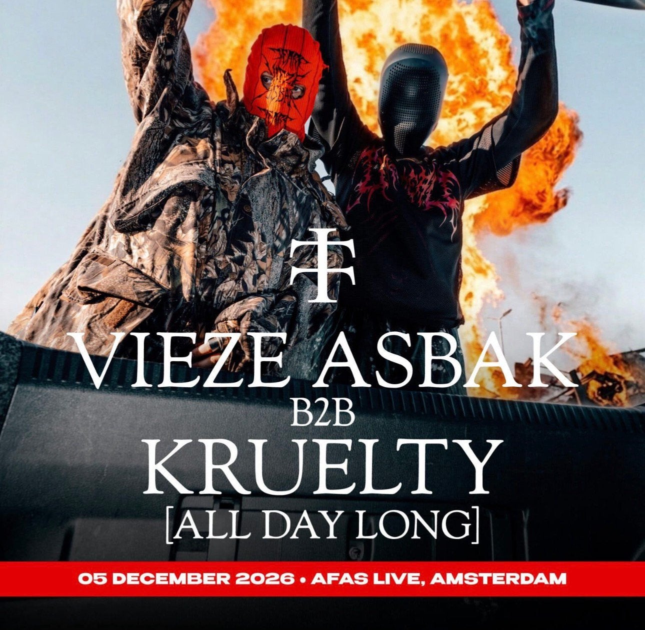 Vieze asbak b2b Kruelty, Tickets en Kaartjes, Eén persoon