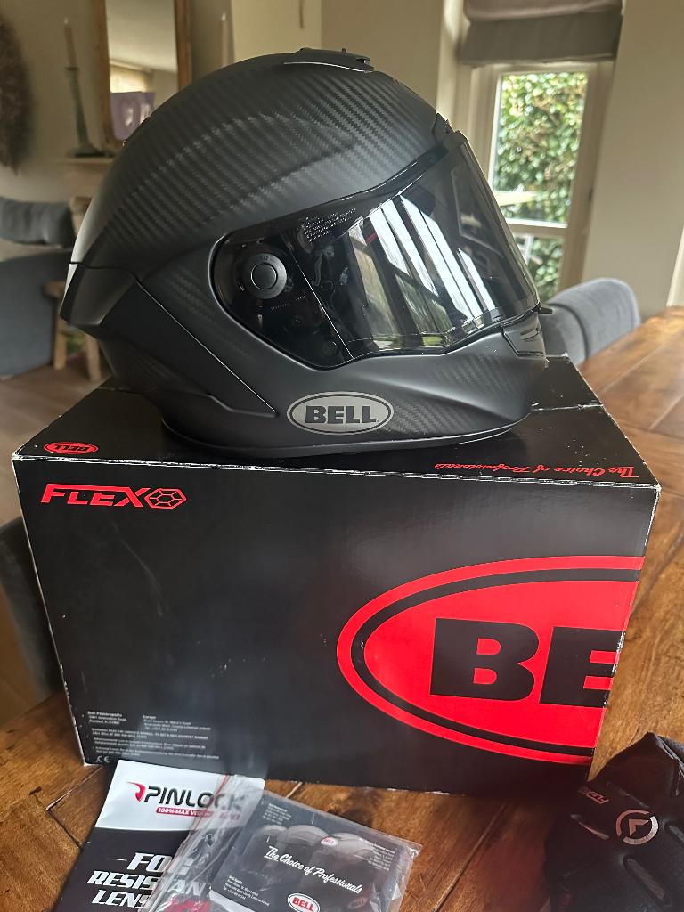 Bell Motorhelm zgan, Overige merken, M, Ophalen of Verzenden, Nieuw zonder kaartje