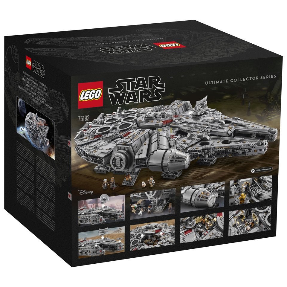 USC 75192 Millennium Falcon + Light Kit - Unopened, Ophalen, Compleet, Star Wars, Lego