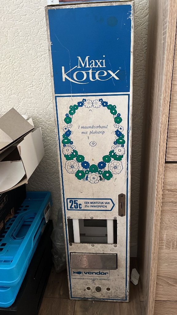 Kotex maandverband apparaat, Diversen, Ophalen, Gebruikt