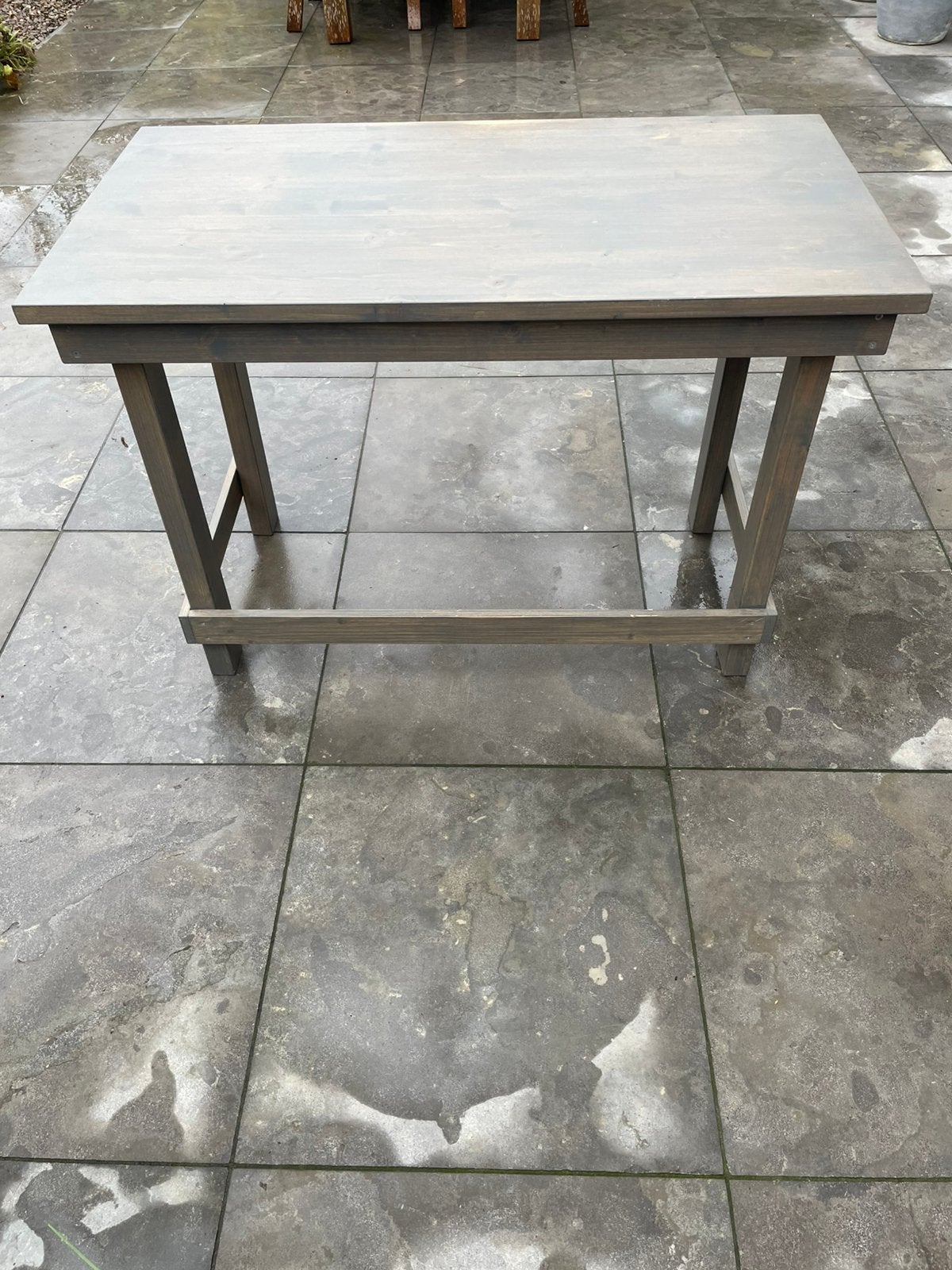 Grenen gebeitst bureau lxbxh 110x60x75 cm, Huis en Inrichting, Ophalen, Zo goed als nieuw, Hout, Kinderbureau
