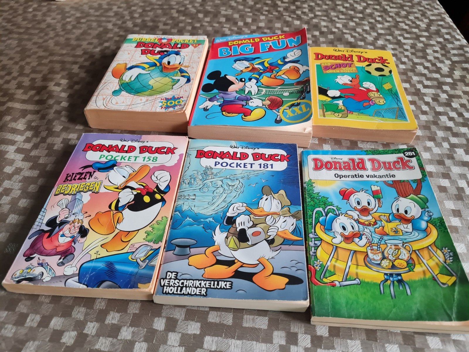 Grote collectie Donald Duck pockets en albums, Meerdere stripboeken, Ophalen of Verzenden, Gelezen, Walt Disney