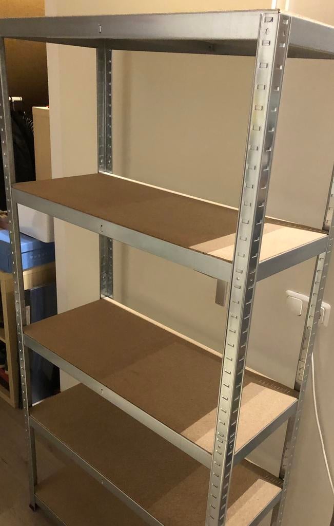 Opbergrek / stellingkast - 40x90x177 cm, Ophalen, Zo goed als nieuw