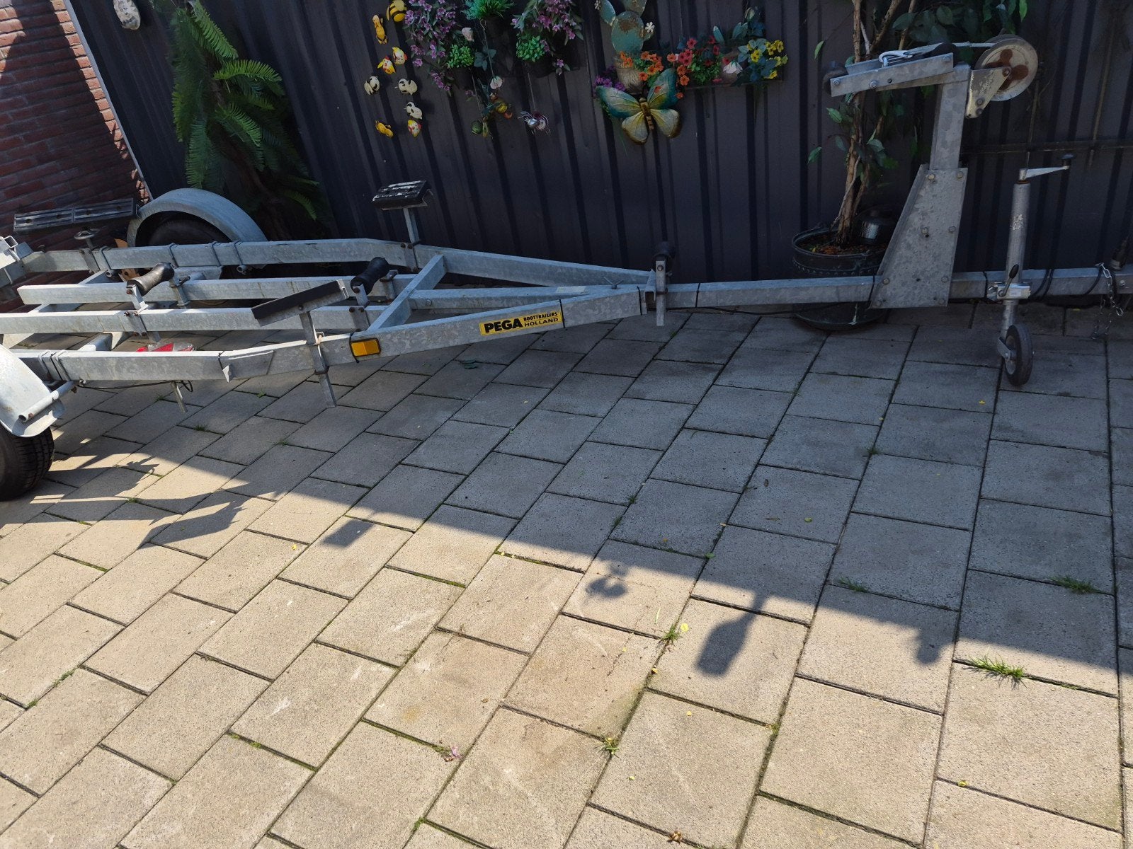 Pega kanteltrailer voor boten tot 6 meter, Ophalen, Gebruikt, Minder dan 6 meter, Overige typen