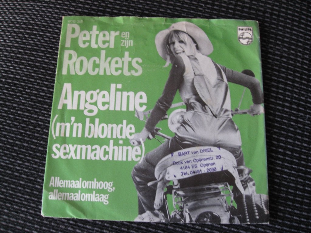 Peter En Zijn Rockets – Angeline (M'n Blonde Sexmachine), Ophalen of Verzenden, Gebruikt, Pop