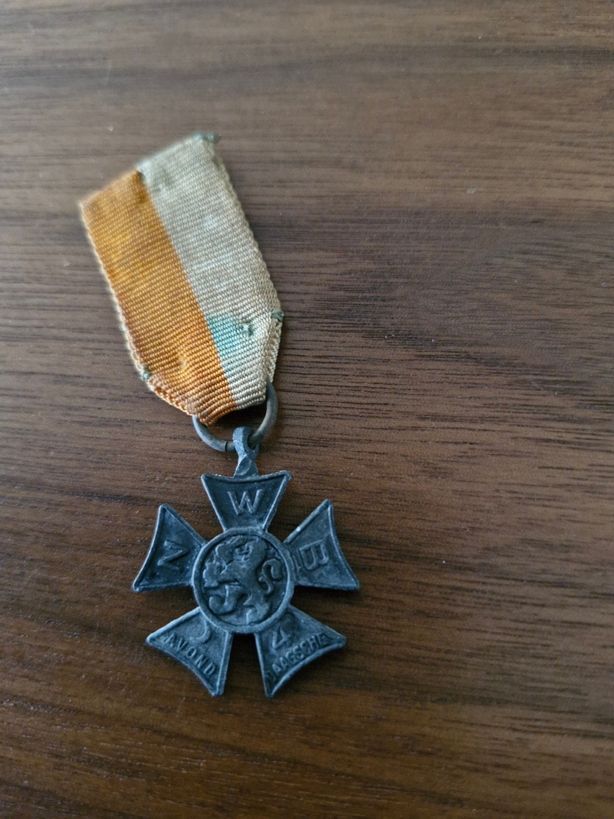 188 Medaille Avondvierdaagse N.W B., Verzamelen, Ophalen of Verzenden, Landmacht, Nederland, Lintje, Medaille of Wings