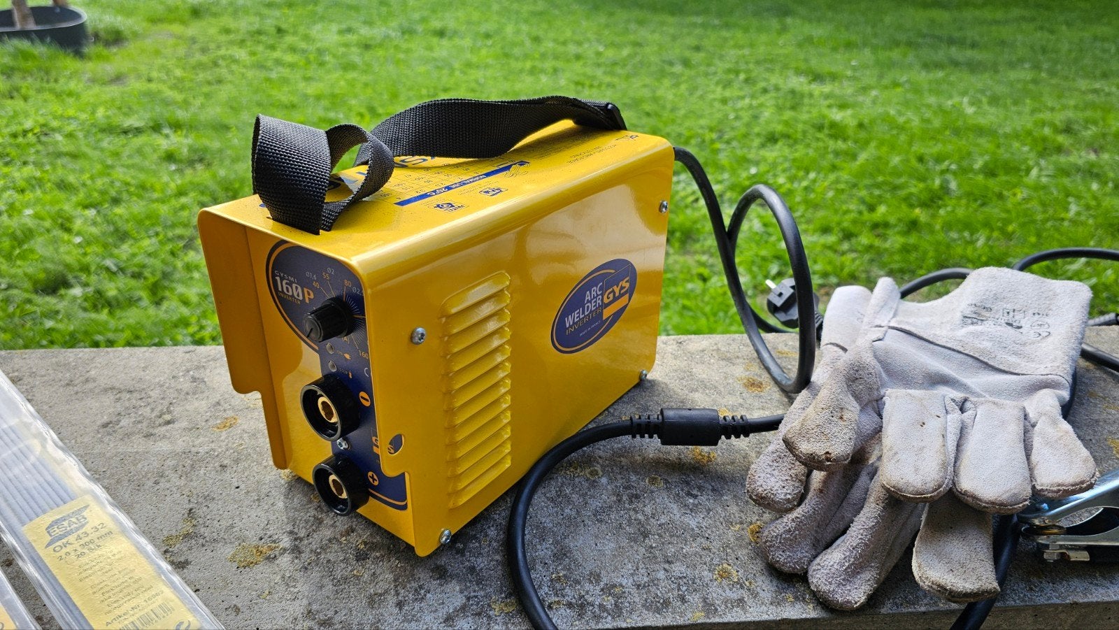 GYSMI 160P Inverter Lasapparaat met toebehoren, Doe-het-zelf en Verbouw, Ophalen of Verzenden, Zo goed als nieuw, 150 tot 250 ampère