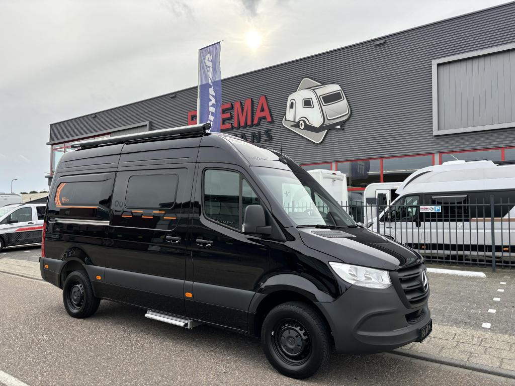Frankia Yucon 6.0 BD V-City Automaat, Caravans en Kamperen, Campers, Buscamper of Camperbus, Ringverwarming, Tot en met 2, Bedrijf