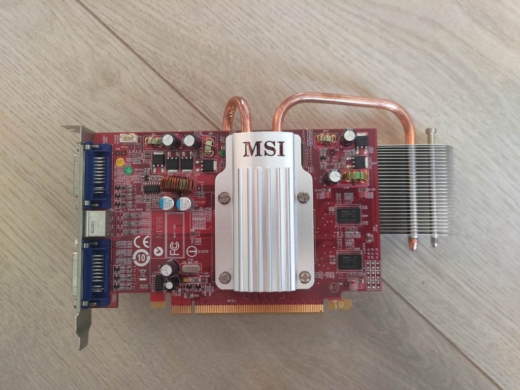 MSI RX2600PRO 256MB DEFECT, Computers en Software, Videokaarten, Ophalen of Verzenden, Niet werkend, GDDR2, DVI