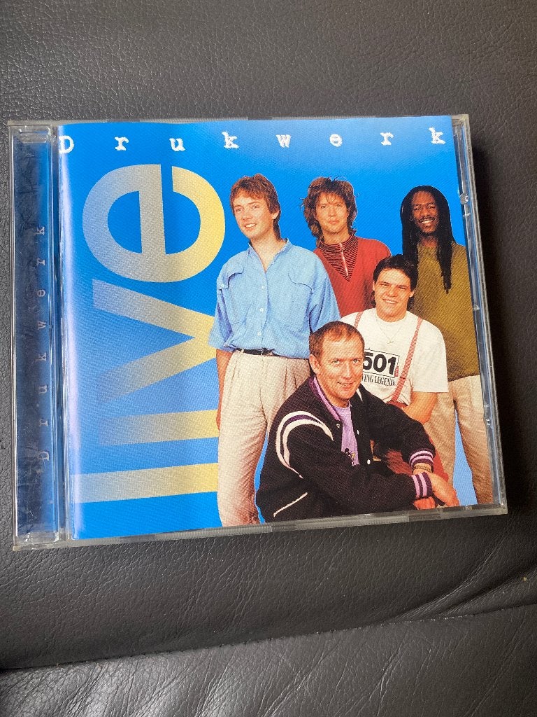 Drukwerk - Live CD (Pop, Levenslied), Ophalen of Verzenden, Zo goed als nieuw, Pop