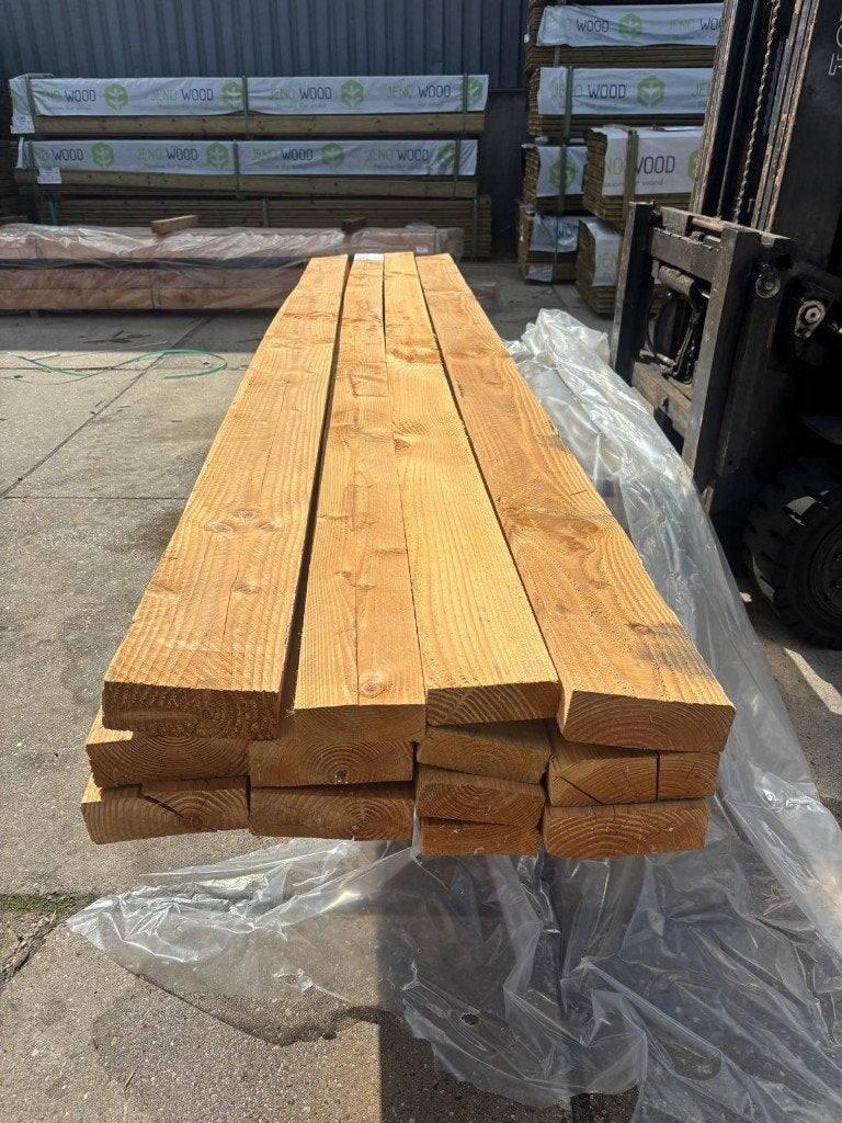Douglas balken 70x200 & 50x150 mm - 4 meter lang, Ophalen, Nieuw, 250 cm of meer, Balken