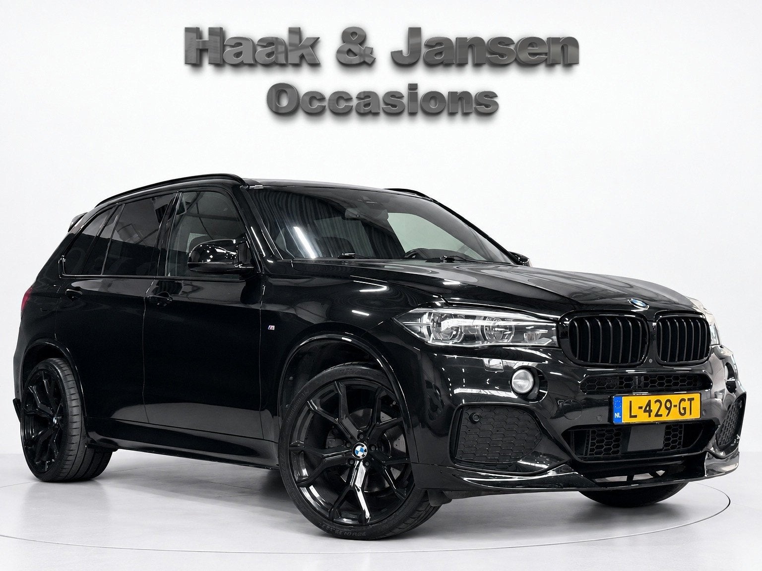 BMW X5 XDrive35i High Executive M Pakket Panoramadak H/K Lan, Auto's, 2005 kg, Gebruikt, Verwarmde buitenspiegels, Zwart
