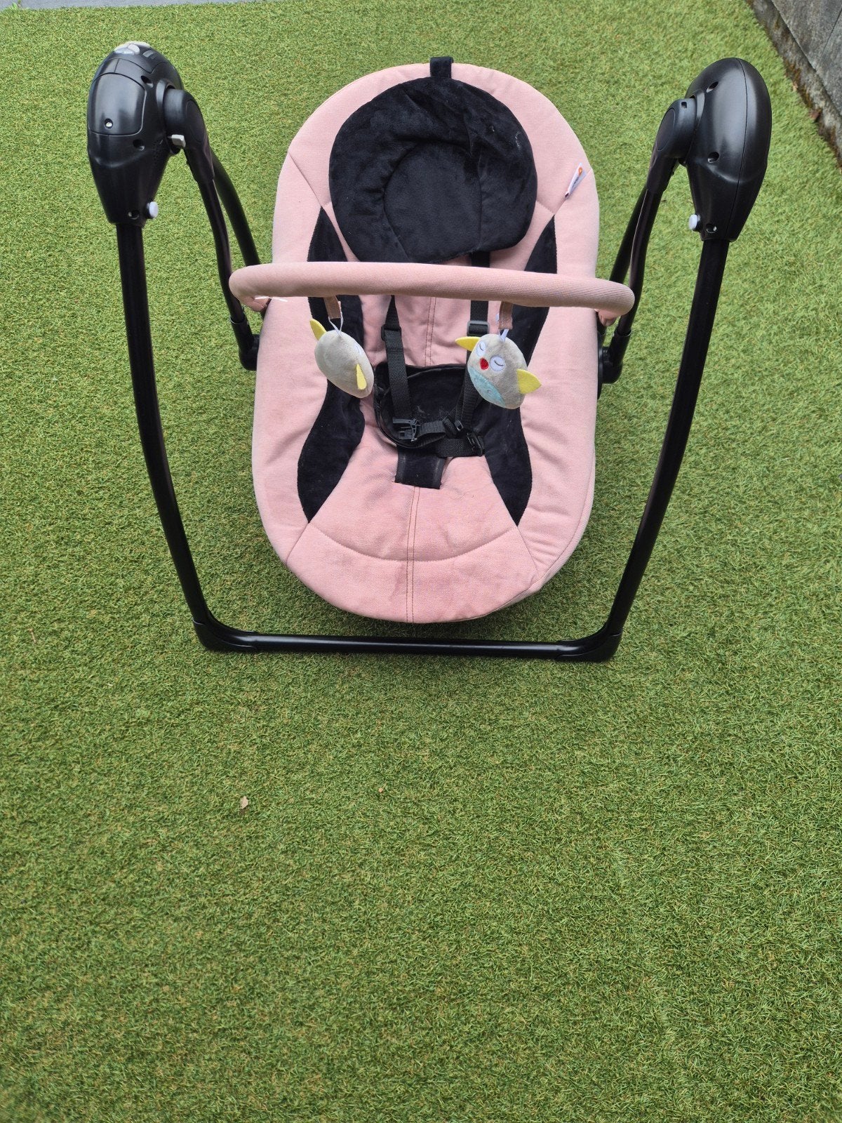 qute baby swing, Ophalen