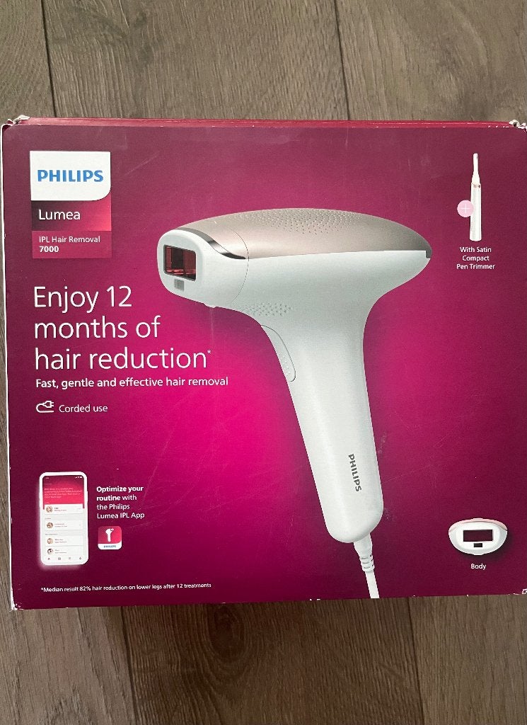 Philips Lumea 7000, Ophalen of Verzenden, Zo goed als nieuw, Scheren en Epileren