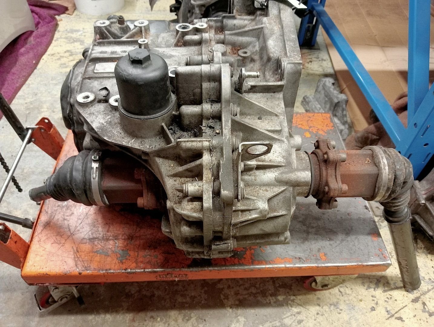 Versnellingsbak  van een Volkswagen Touran (1T1/T2) 1.4 16V, Gebruikt, -, Volkswagen, -