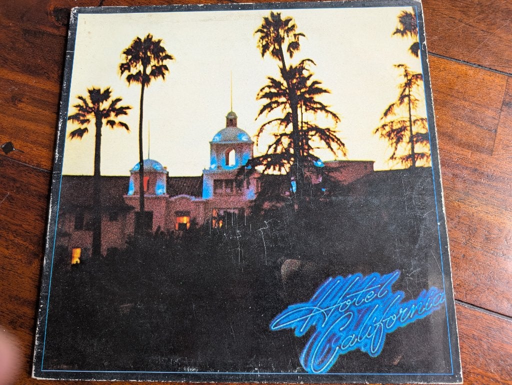 LP - The Eagles - Hotel California, Ophalen of Verzenden, Gebruikt, 12 inch, Poprock