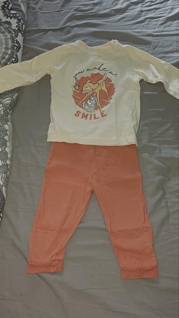 Leuke bambi pyjama maat 80, Gebruikt, Meisje, Ophalen of Verzenden, Nacht- of Onderkleding