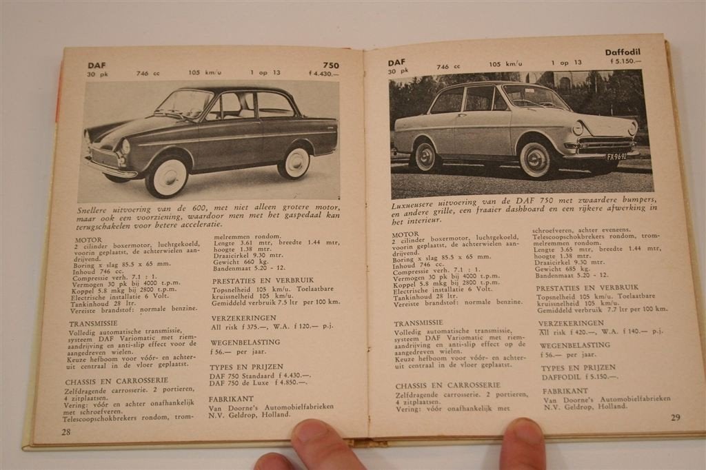 Alle Auto\'s I [1962] — Alkenreeks — F3000-F7000, Boeken, Auto's | Boeken, Ophalen of Verzenden, Gelezen, Algemeen