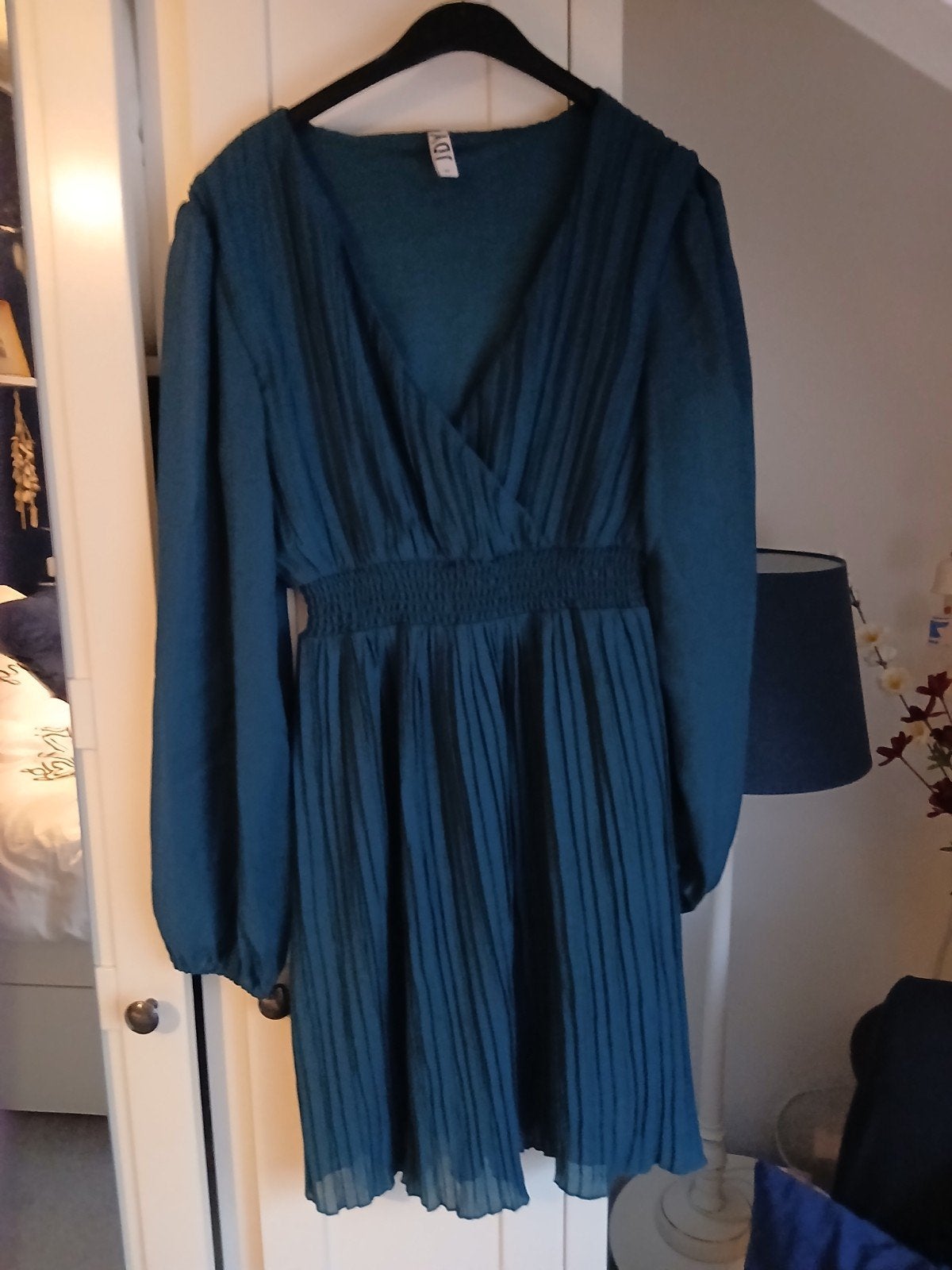 Jurk JDY groen/blauw maat 34., Kleding | Dames, Jumpsuits, Ophalen of Verzenden, Zo goed als nieuw, Maat 34 (XS) of kleiner, Groen