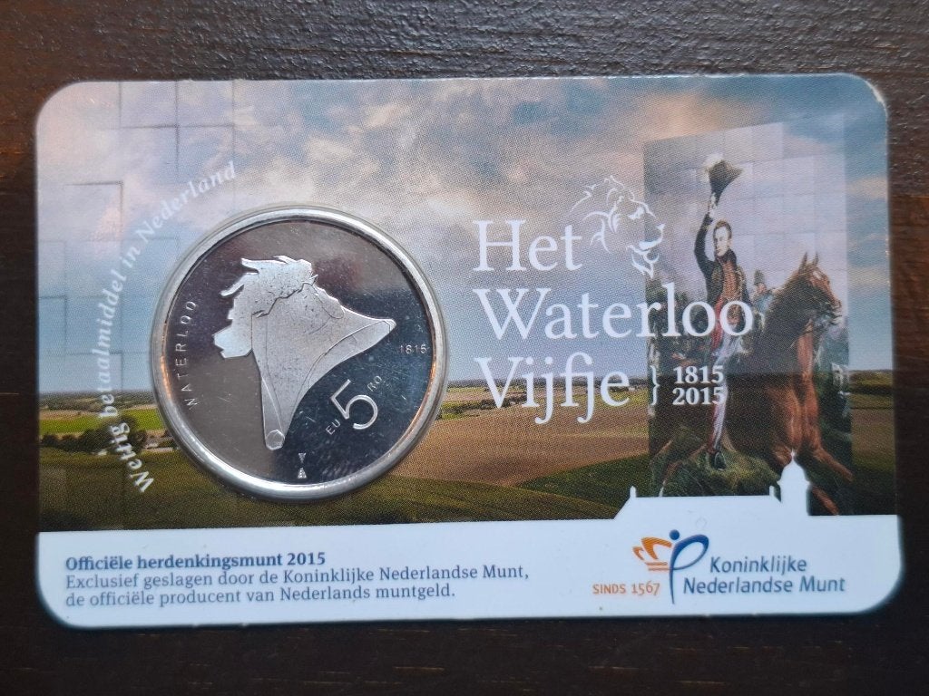 Het Waterloo Vijfje, Ophalen of Verzenden, Koningin Beatrix, Euro's