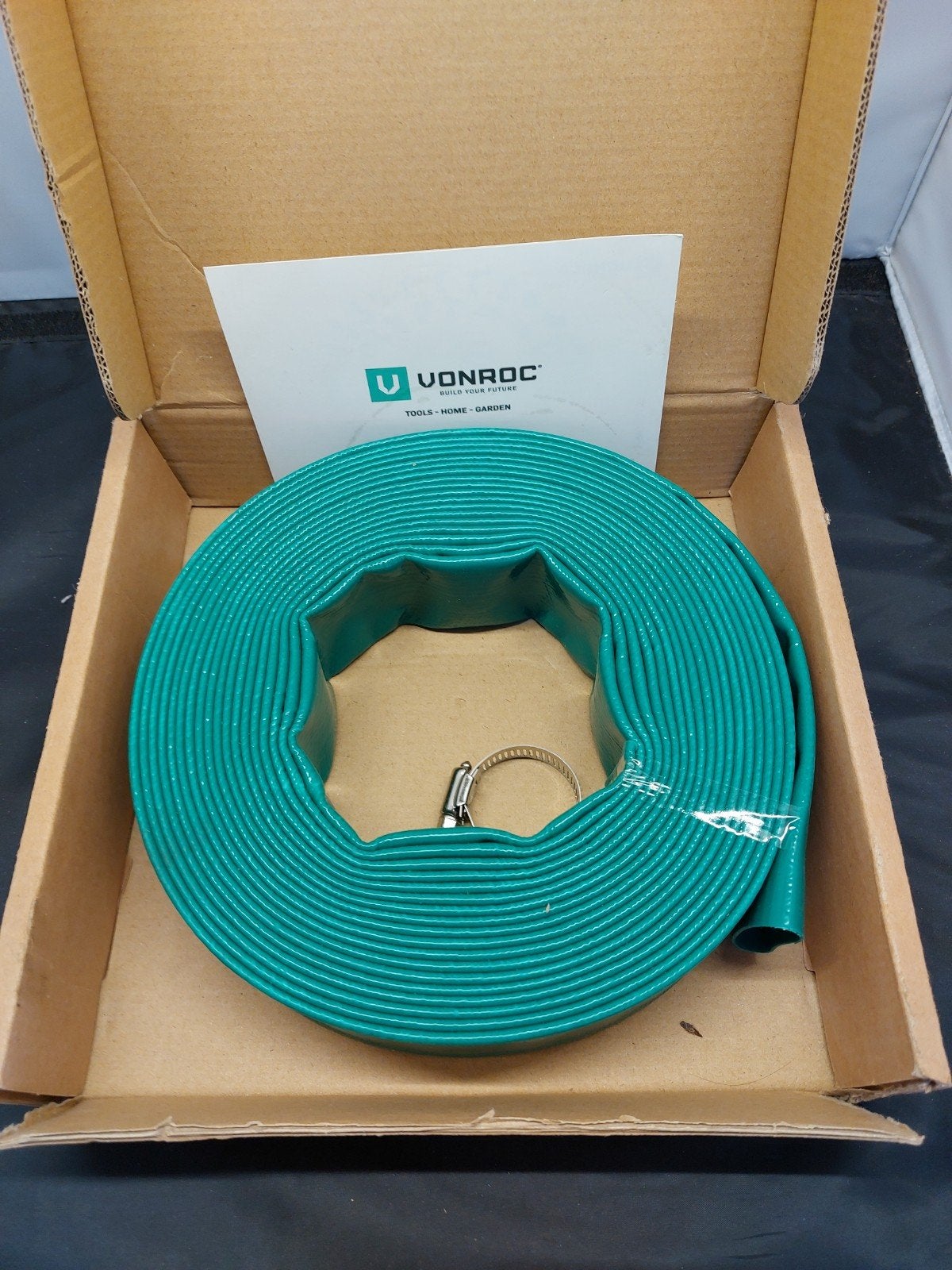 Nieuwe VONROC slang 32mm / Max. 8 bar, VONROC, Tuinslang, Onbekend, Nieuw