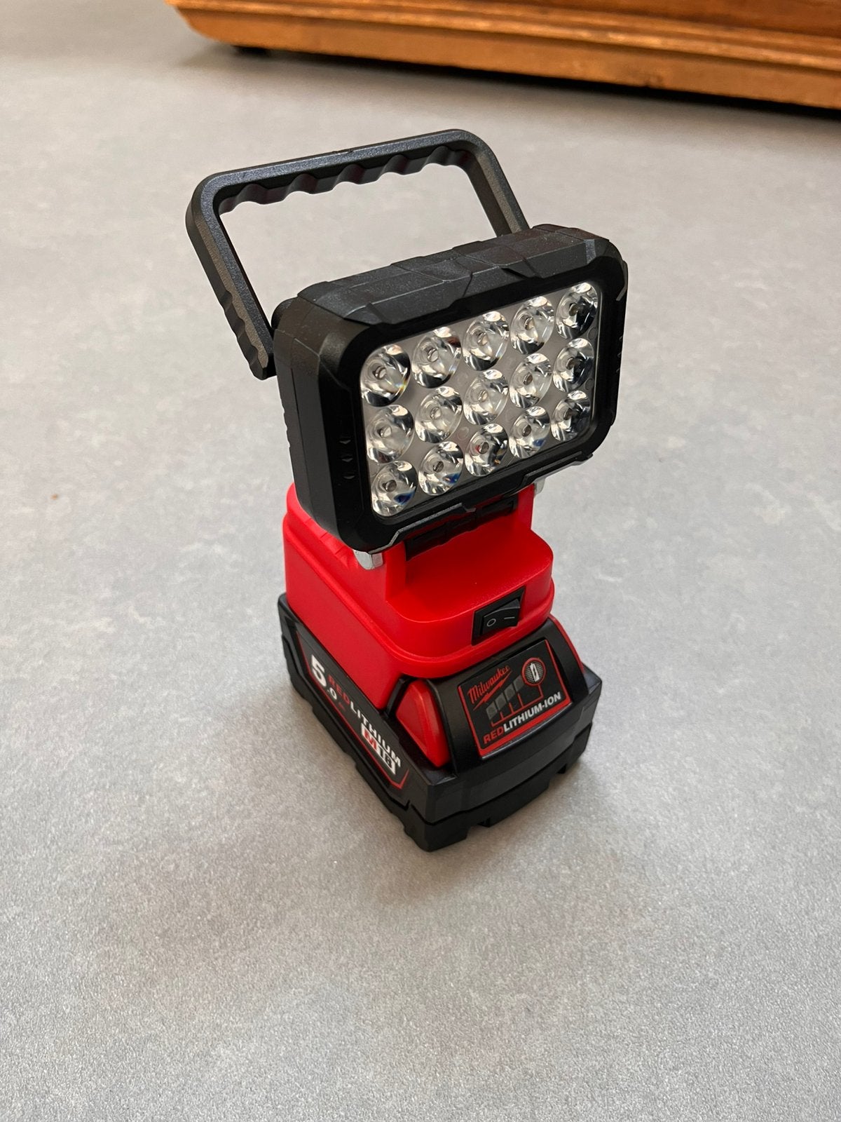 10W LED lamp voor Milwaukee 18V accu’s, Ophalen of Verzenden, Nieuw, Minder dan 50 watt, Lamp