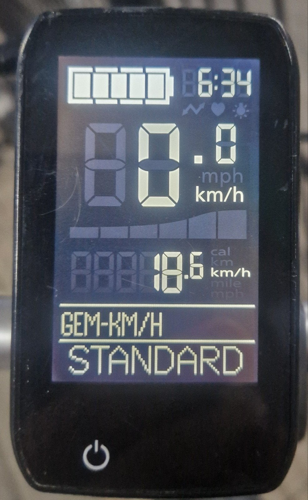 display en display houder gazelle panasonic, Fietsen en Brommers, Ophalen, Zo goed als nieuw